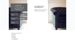 Desktop Screenshot of polsterwerkstatt.li